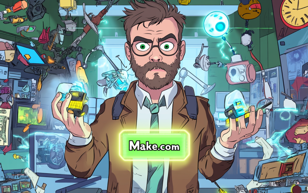 Как автоматизировать бизнес-процессы и освободить время с помощью Make.com: Полное руководство по интеграции и оптимизации работы