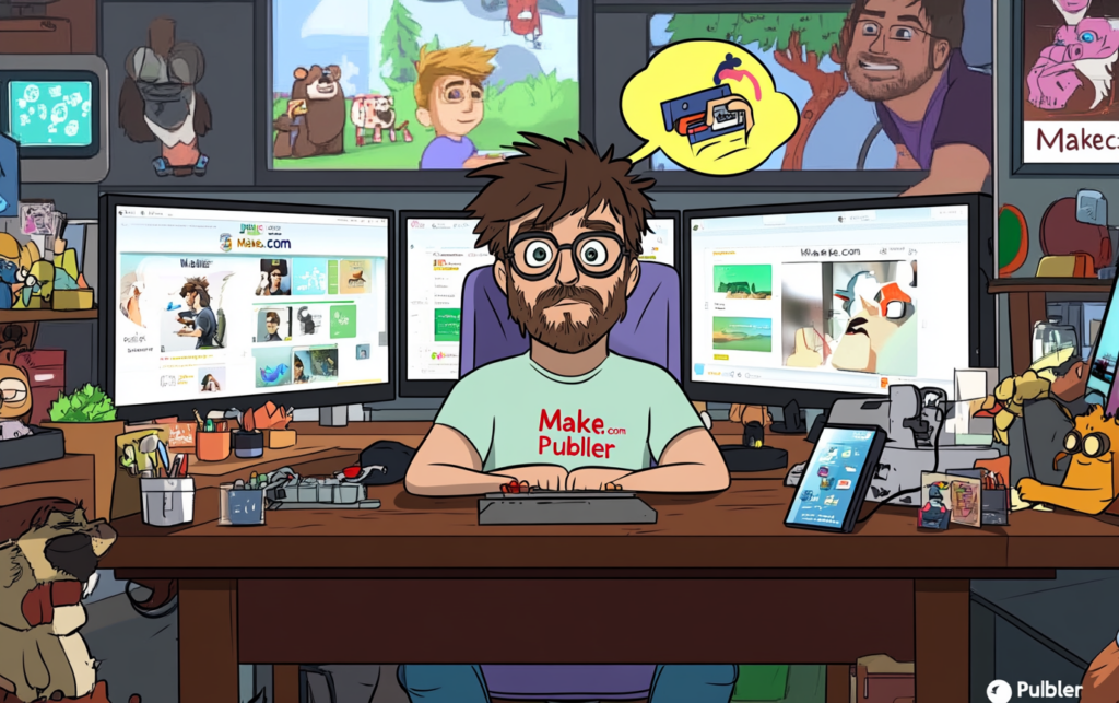 Make.com vs Publer: Как Выбрать Идеальный Инструмент для Автопостинга в Социальных Сетях?
