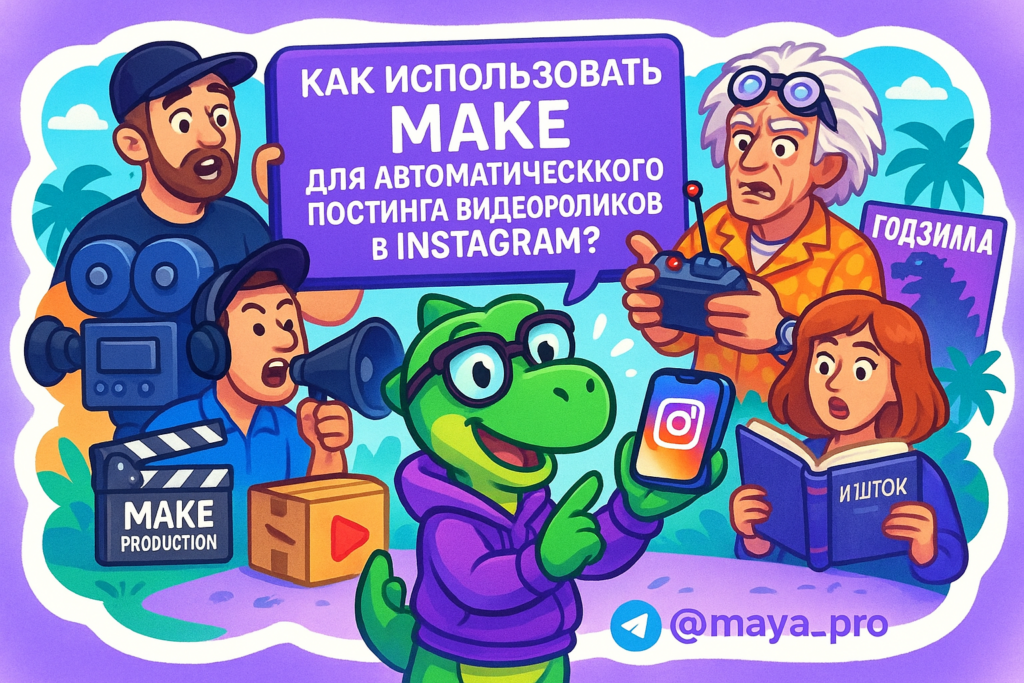 Автоматизация постинга на Instagram: секреты Make.com для эффективного контента