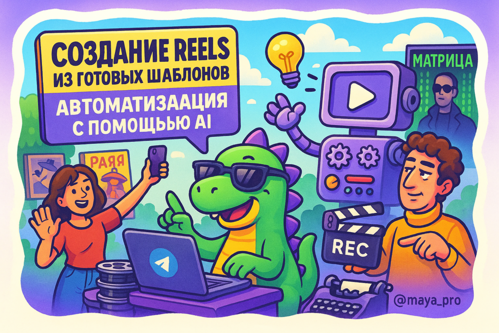 Автоматизация публикации Reels: Как быстро создать вирусный контент с Make.com и Canva