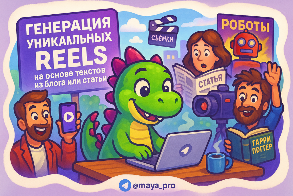 Как автоматизация с Make.com превращает тексты в вирусные Reels за считанные минуты