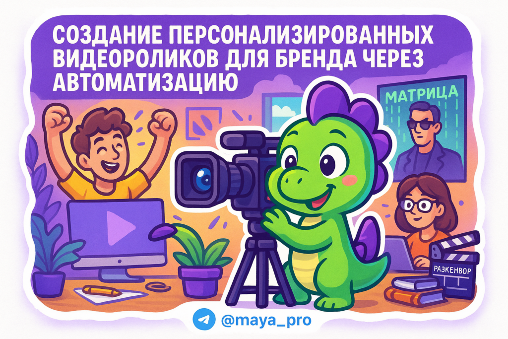 Автоматизация создания видеороликов на Make.com: как упростить контент-маркетинг и повысить вовлеченность аудитории