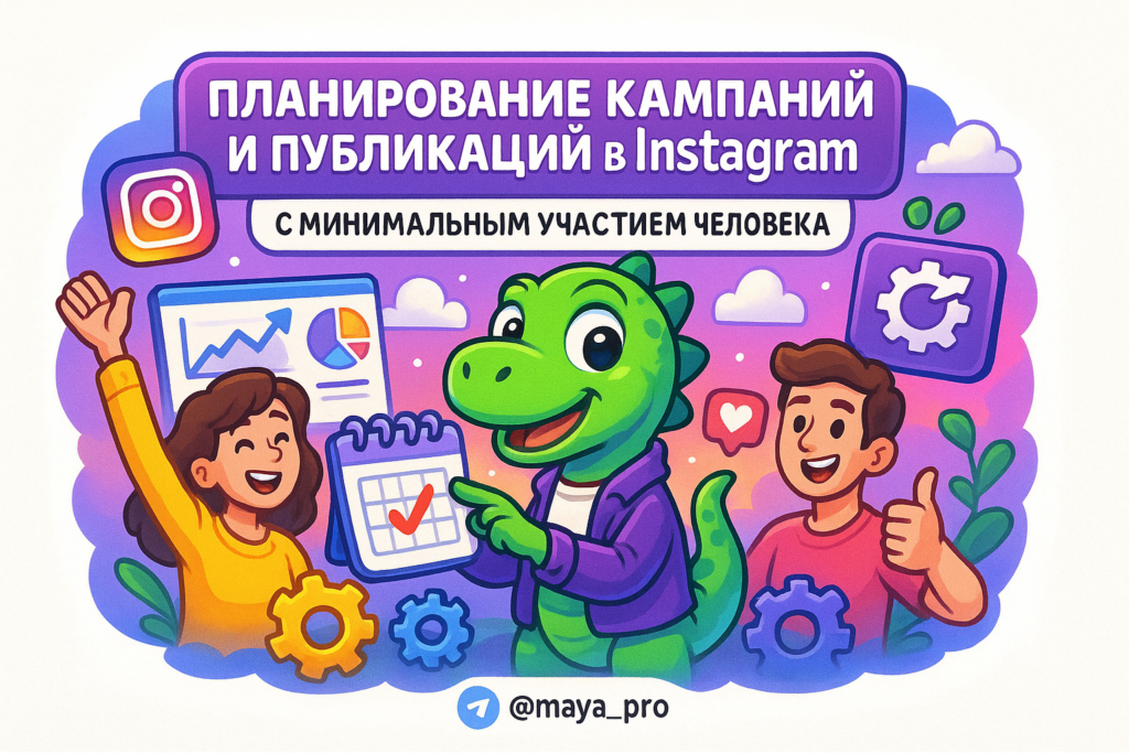 Автоматизация Instagram: как сделать ваш контент вирусным за считанные минуты с помощью Make.com