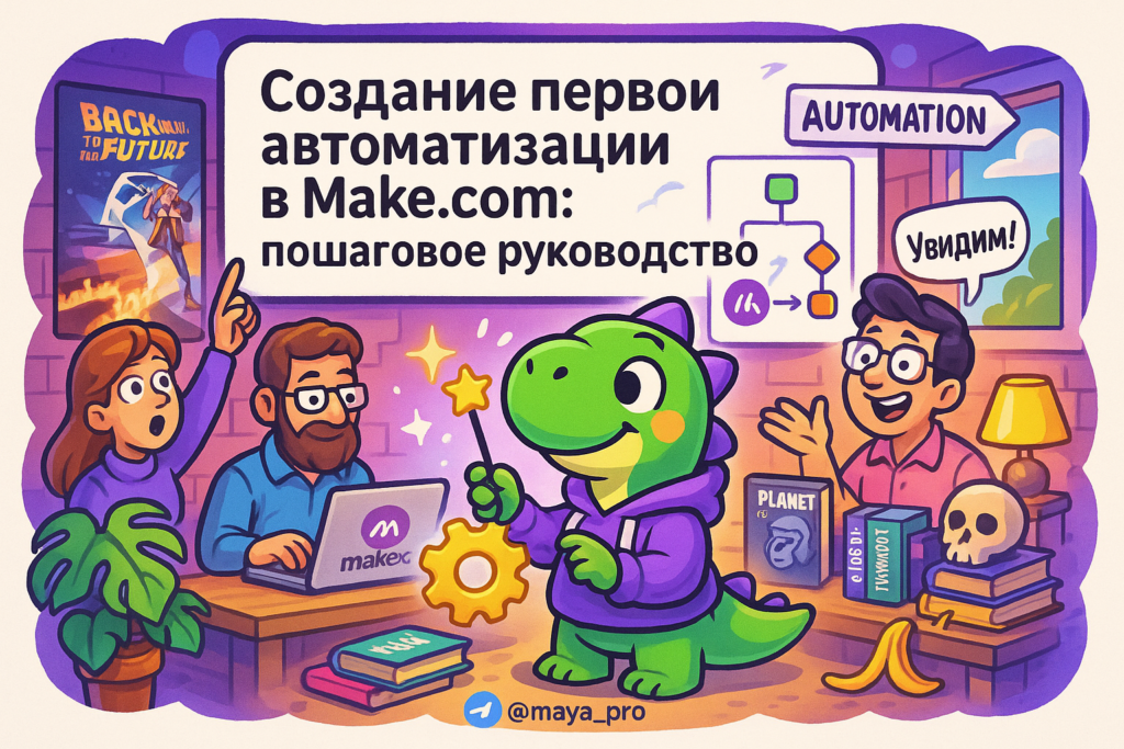 Автоматизация на автопилоте: как Make.com экономит время и повышает эффективность вашего бизнеса