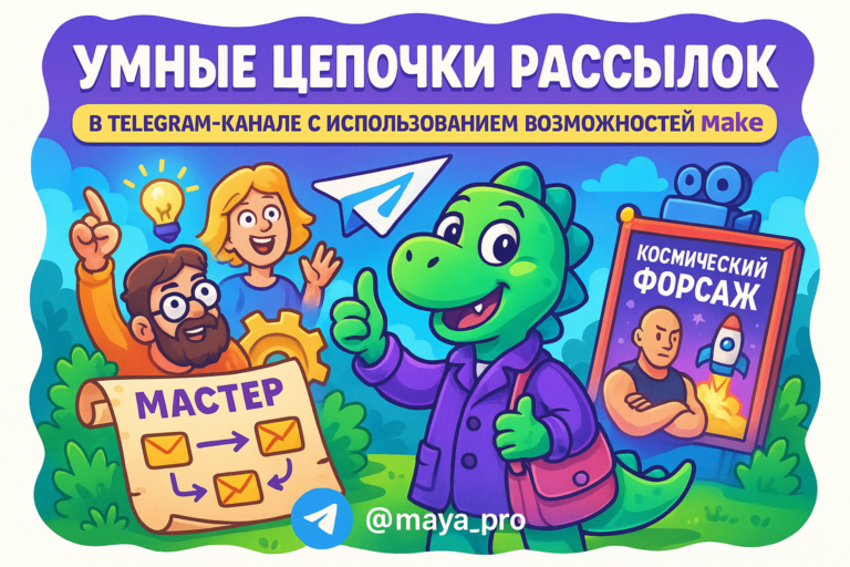 Автоматизация Telegram-каналов: как Make.com превращает ваш контент в магнит для подписчиков