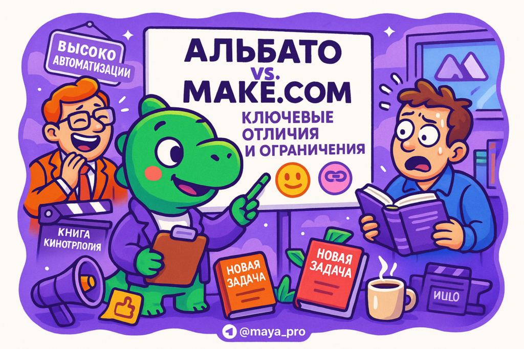 Albato и Make.com: какая платформа действительно сделает ваш бизнес эффективнее?