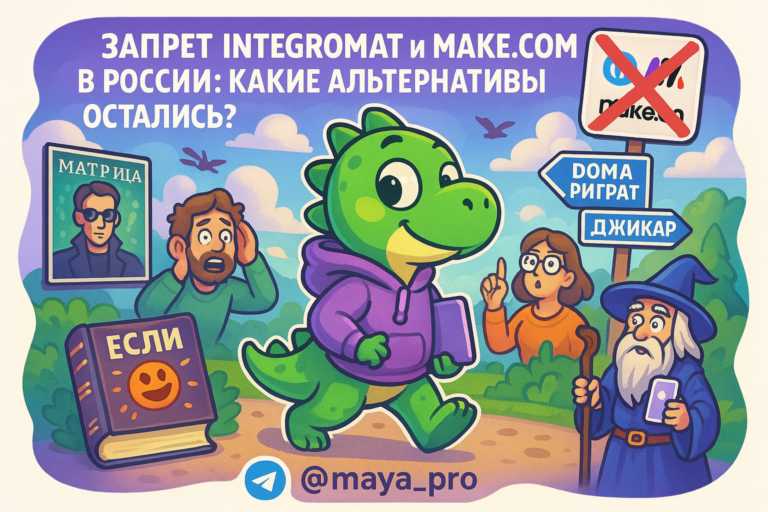 Альтернативы Make.com в России: как не остаться без автоматизации бизнес-процессов?