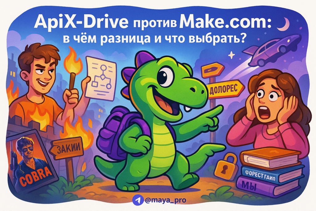 ApiX-Drive против Make.com: какую платформу для автоматизации выбрать и почему это решит все ваши бизнес-проблемы?