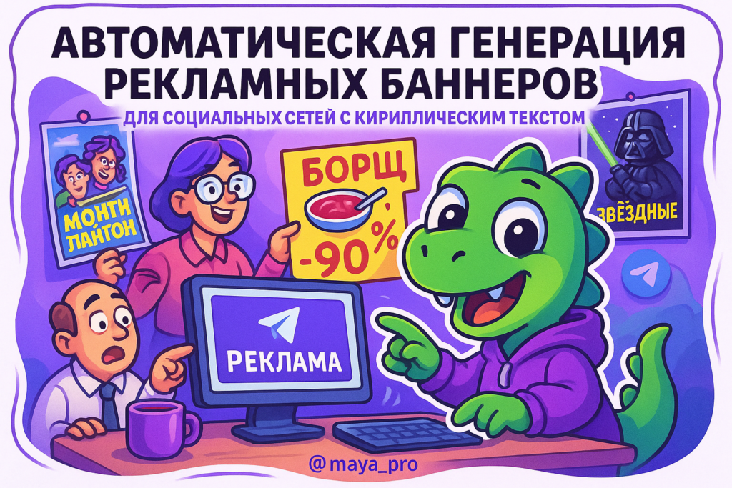 Автоматическая генерация рекламных баннеров: как с Make.com создать идеальный контент для соцсетей без лишних усилий