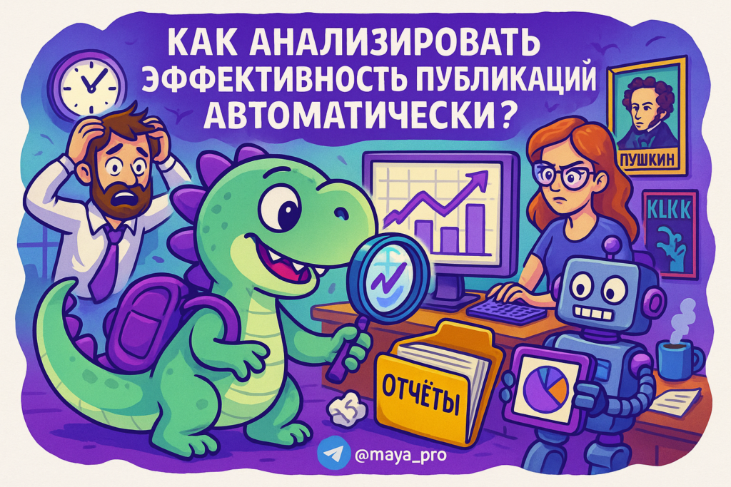 Автоматизация анализа публикаций с Make.com: как повысить эффективность и сэкономить время на 80%