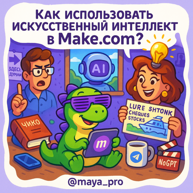 Как автоматизировать бизнес-процессы с помощью AI и Make.com: секреты успеха без программирования