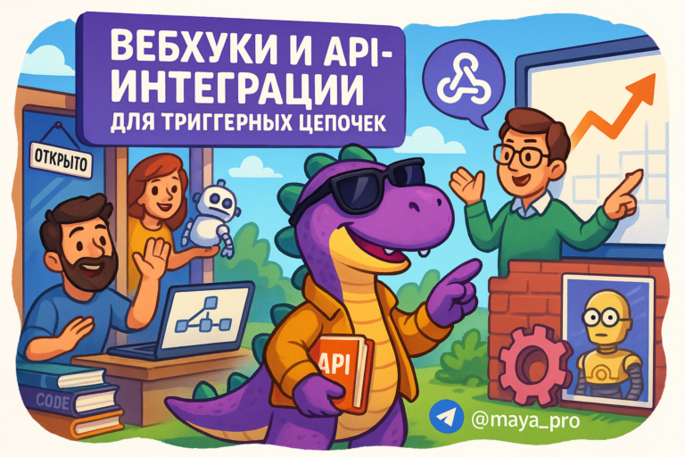 Автоматизация бизнес-процессов: Как использовать вебхуки и API-интеграции с Make.com для мгновенных результатов