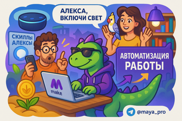 Автоматизация голоса: как сделать вашу жизнь проще с помощью Make.com и неожиданных интеграций