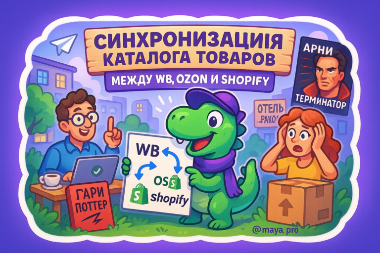 Автоматизация как оружие: как синхронизация Wildberries, Ozon и Shopify с Make.com спасает ваш бизнес от хаоса