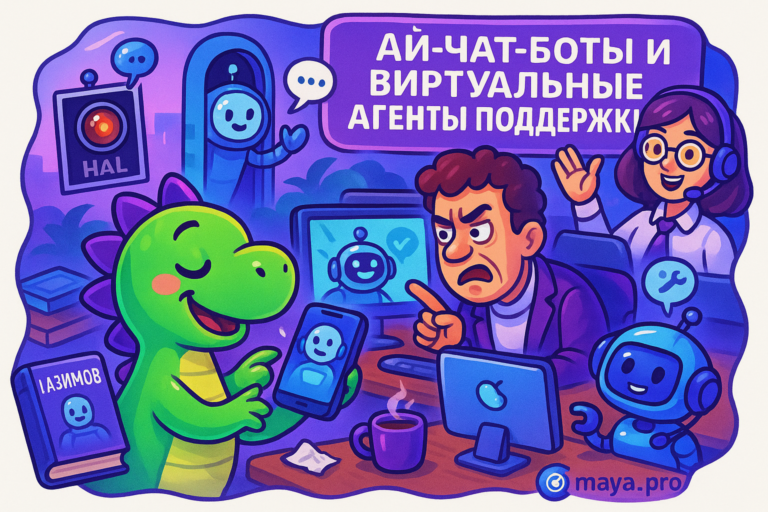 Автоматизация клиентской поддержки: как AI-чат-боты от Make.com меняют игру бизнеса