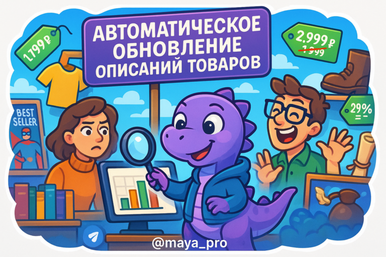 Автоматизация обновления описаний товаров: как сделать это легко и быстро с Make.com