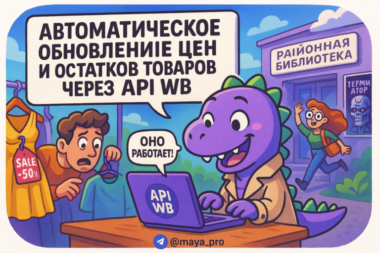 Автоматизация обновления цен и остатков товаров на Wildberries: как Make.com спасет ваш бизнес от катастрофы