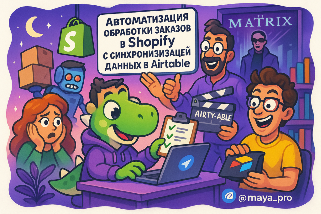 Автоматизация обработки заказов в Shopify: как Make.com делает ваш бизнес эффективнее и быстрее