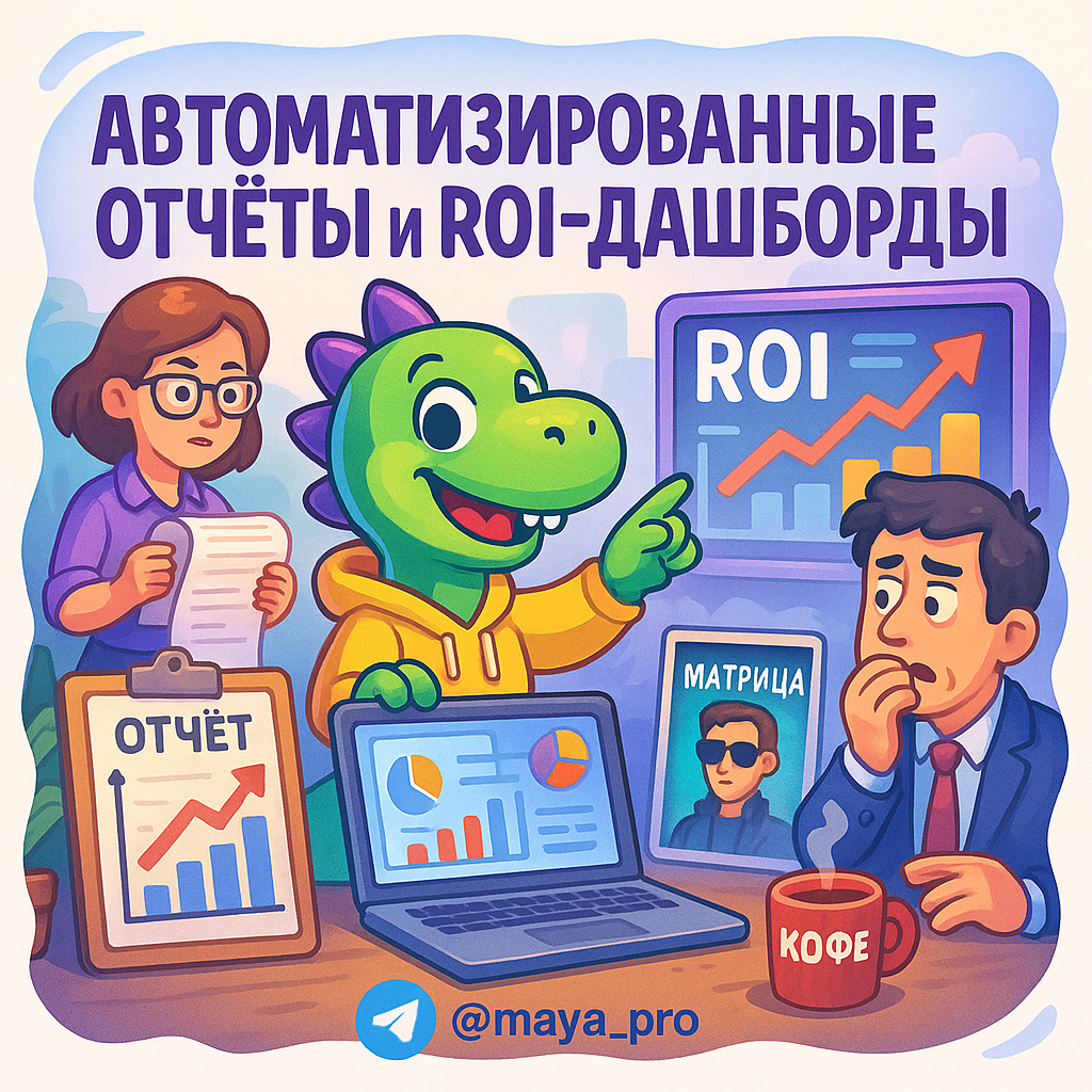 Автоматизация отчетов и дашбордов с Make.com: как сократить время на 70% и повысить точность данных