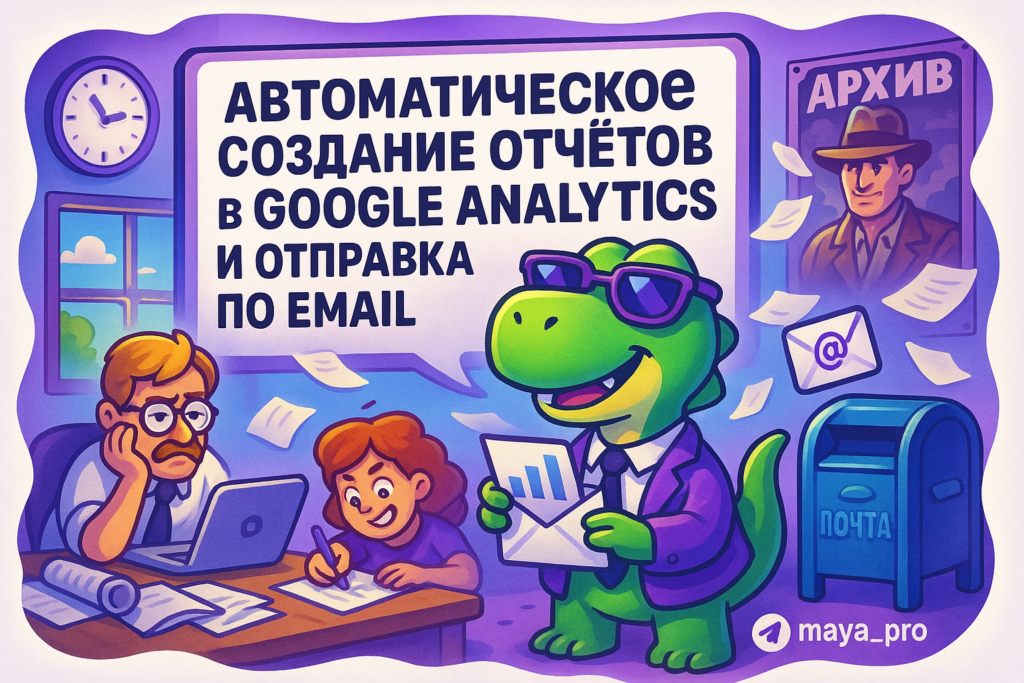 Автоматизация отчетов в Google Analytics: как сэкономить время и получить точные данные с помощью Make.com