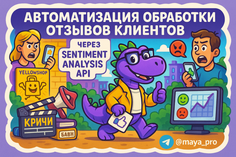 Автоматизация отзывов: как Make.com и Sentiment Analysis API перевернут ваш бизнес, чтобы клиенты замерли от восторга
