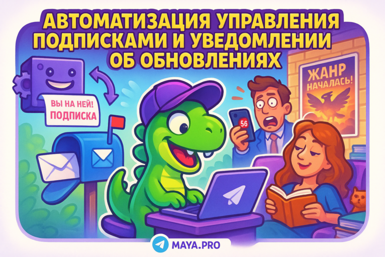 Автоматизация подписок и уведомлений: как Make.com спасет ваш бизнес от ошибок и рутины