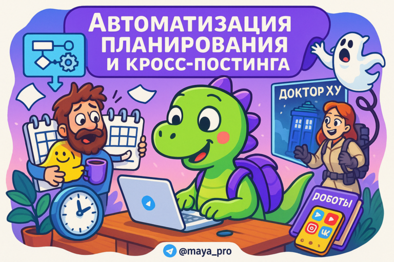 Автоматизация постинга в соцсетях: как с помощью Make.com освободить время для креатива и увеличить вовлеченность вашей аудитории