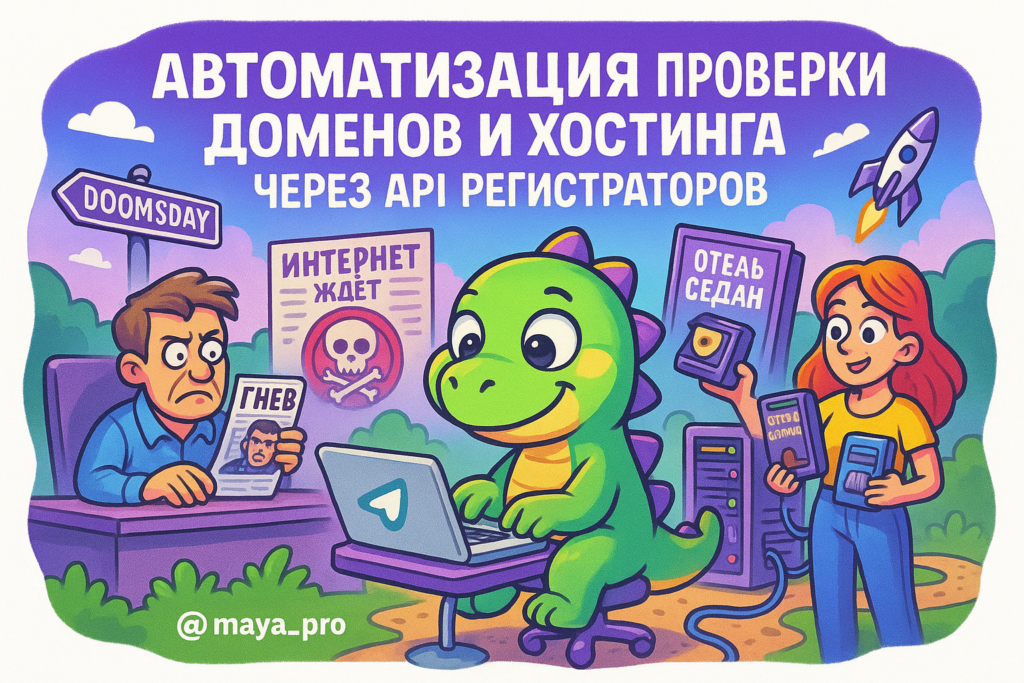 Автоматизация проверки доменов: забудьте о скучной рутине и узнайте, как сэкономить время и избежать ошибок с Make.com!