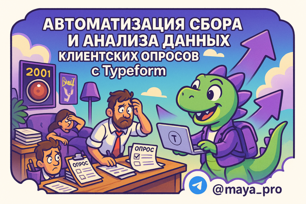 Автоматизация сбора данных клиентских опросов: откройте секреты успеха с Typeform и Make.com