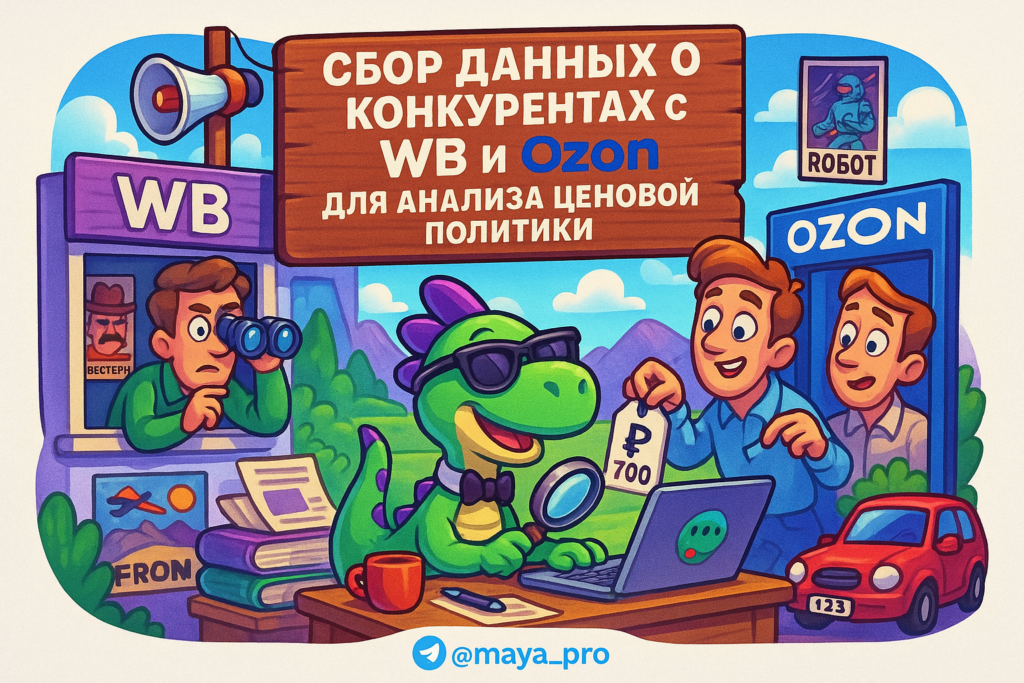 Автоматизация сбора и анализа цен конкурентов на Wildberries и Ozon с помощью Make.com: секреты успеха в e-commerce