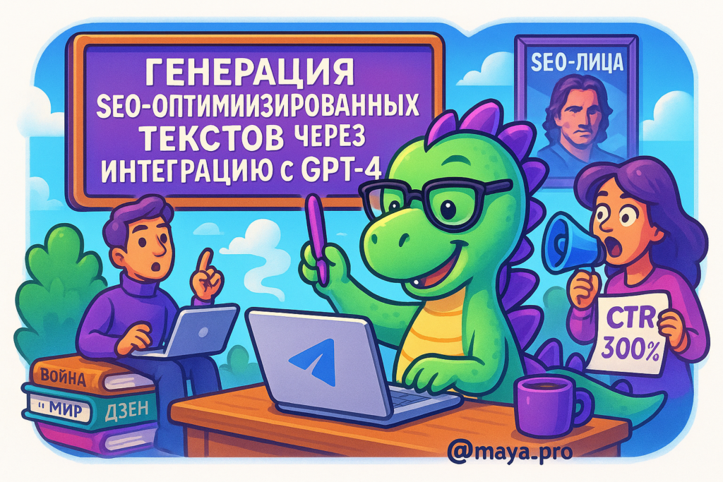 Автоматизация создания SEO-контента с помощью GPT-4 и Make.com: как сэкономить время и повысить эффективность маркетинга