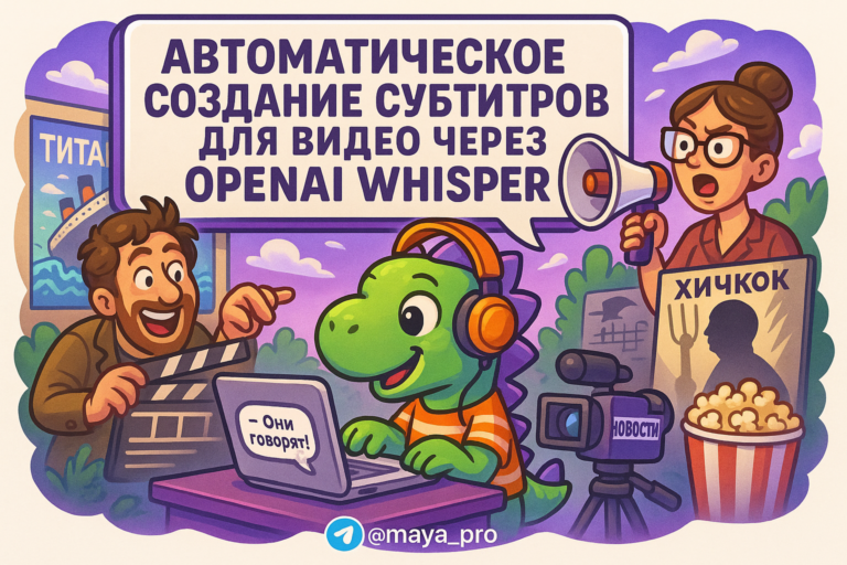 Автоматизация создания субтитров: как OpenAI Whisper и Make.com меняют правила игры в мире видео контента