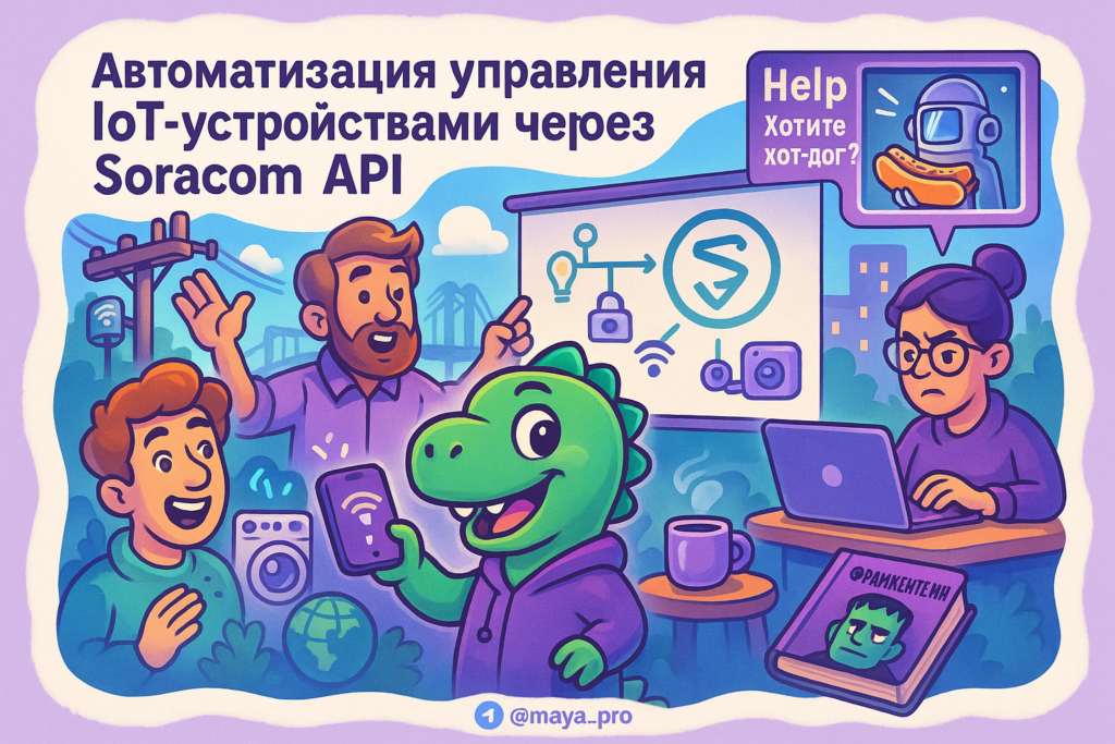 Автоматизация управления IoT-средой: как Soracom API и Make.com превращают хаос в порядок без лишних усилий