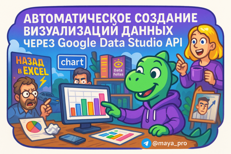 Автоматизация визуализаций данных с помощью Make.com: как упростить свою жизнь и стать мастером Google Data Studio