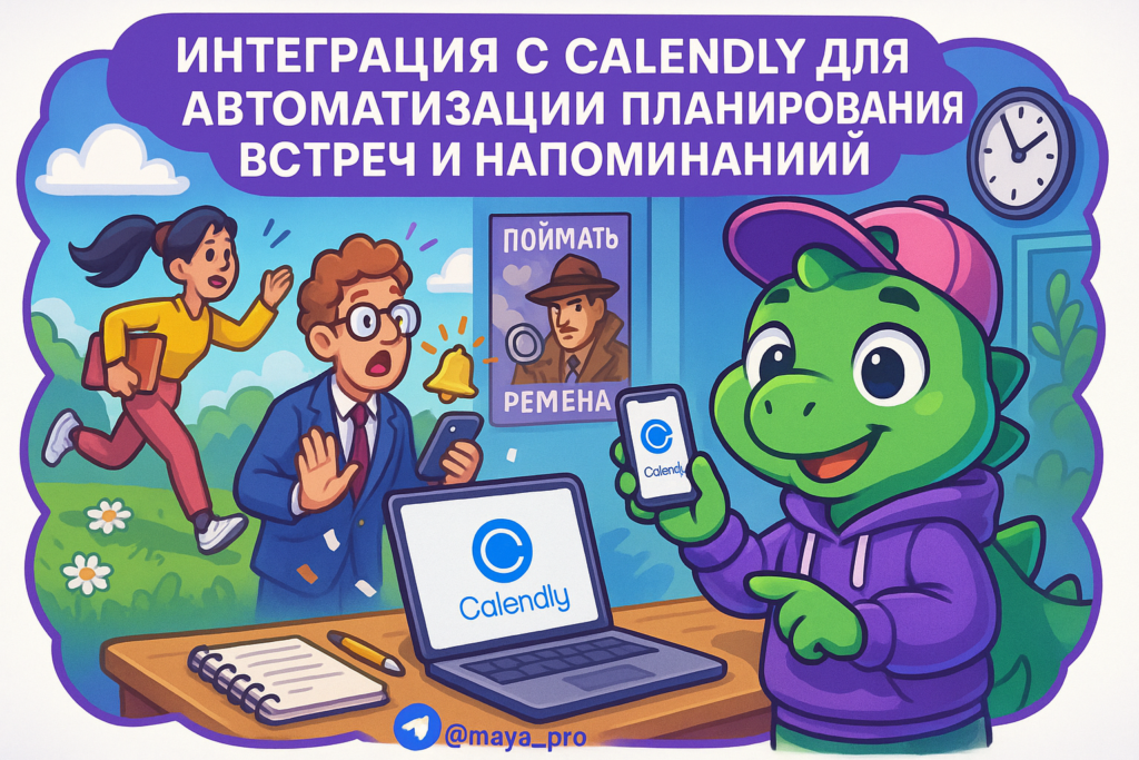 Автоматизация встреч с помощью Calendly и Make.com: как сэкономить время и повысить продуктивность бизнеса