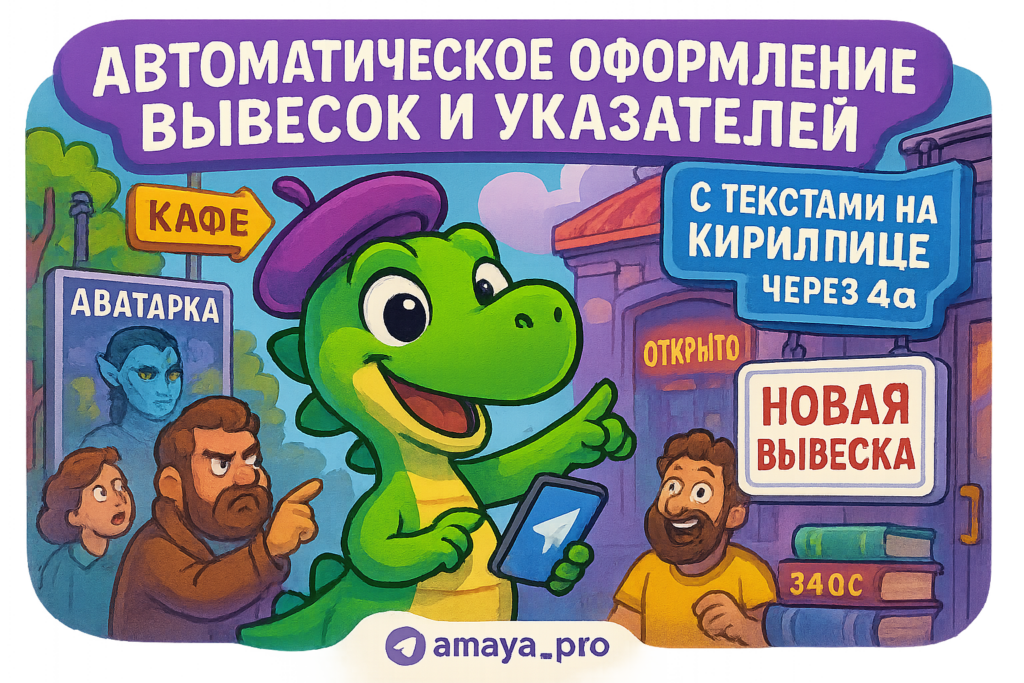 Автоматизация вывесок и указателей: как Make.com поднимает ваш бизнес на новый уровень без усилий