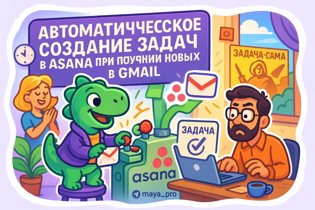 Автоматизация задач: как Make.com и Gmail спасают ваше время и нервы