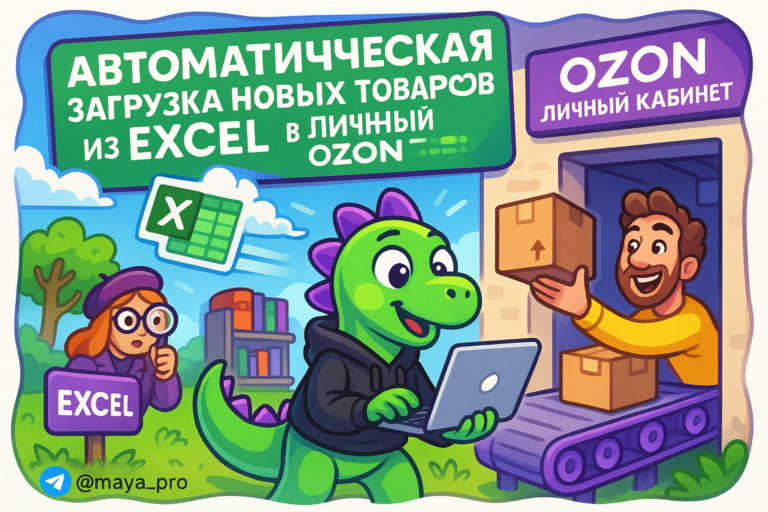 Как автоматизировать загрузку товаров на Ozon за считанные минуты: все секреты успеха с Make.com и Excel!