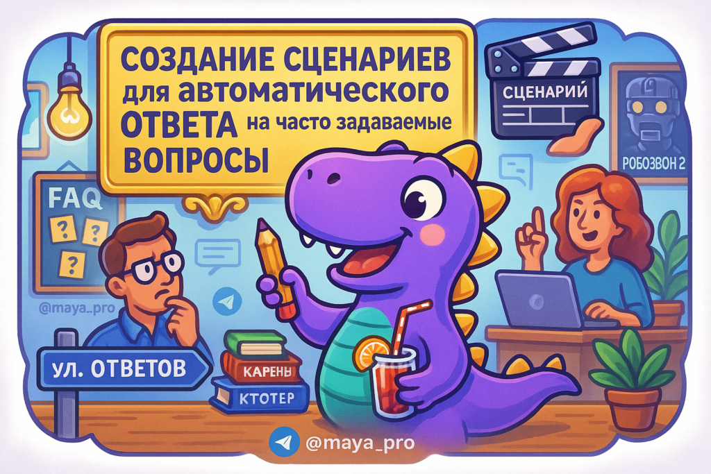 Автоматизация FAQ на Make.com: как сэкономить время и повысить удовлетворенность клиентов без кода!