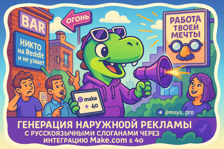 Автоматизация с Make.com и 4o: как создать слоганы быстрее, чем успеете сказать "реклама"?