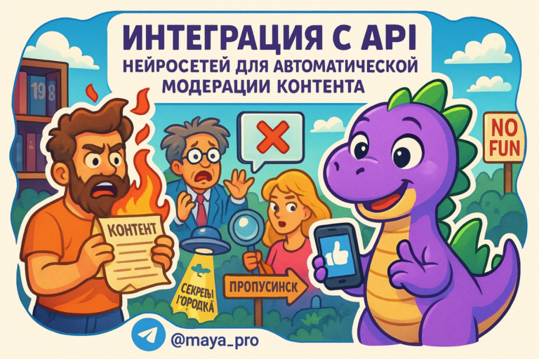 Автоматизация модерации контента: как нейросети и Make.com спасают от токсичности и улучшают качество общения