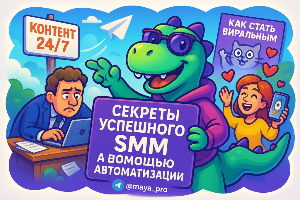 Автоматизация SMM в 2025: как Make.com меняет правила игры для маркетологов