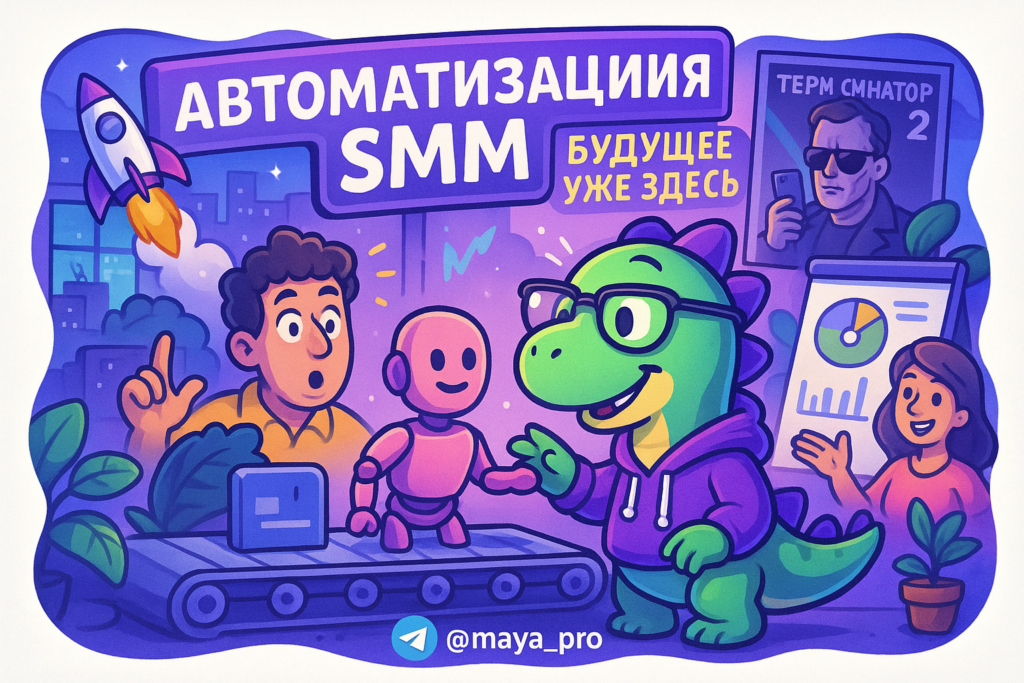 Автоматизация SMM с Make.com: как я накормил кота AI и стал богом контента