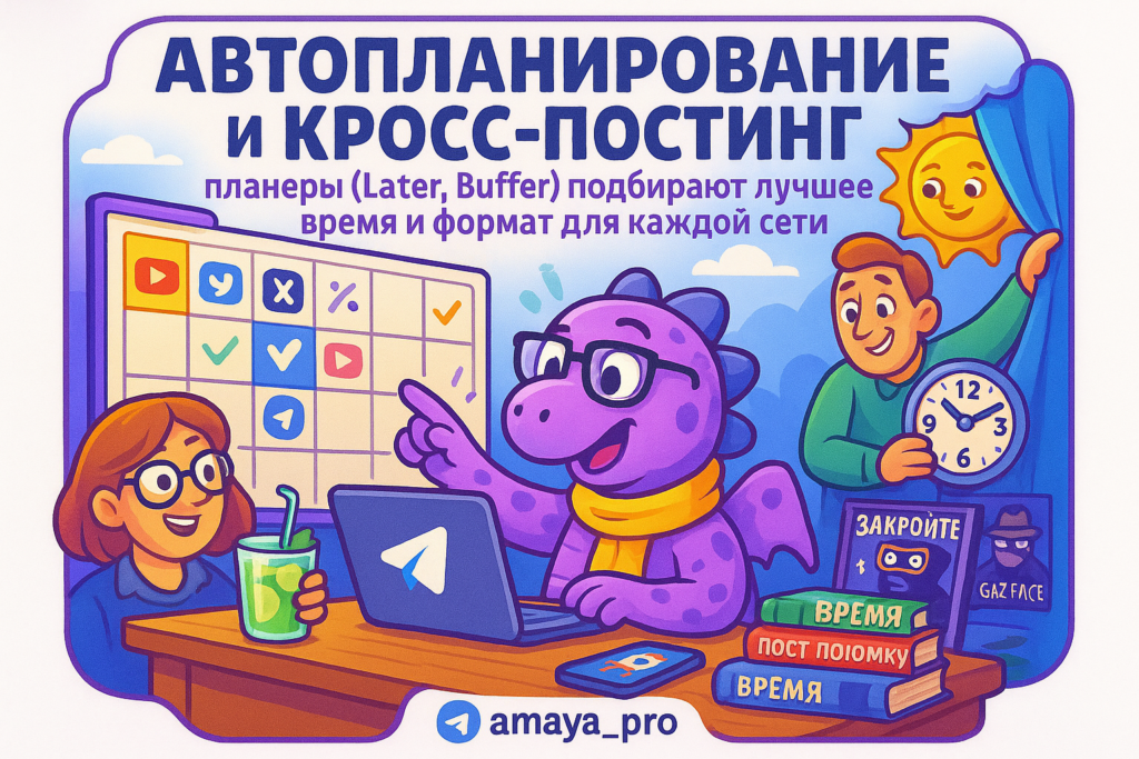 Автопланирование и кросс-постинг: как использовать Later и Buffer для взрывного роста в соцсетях