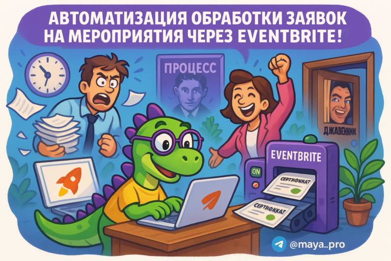 Автопостинг на Eventbrite через Make.com: как прокачать свою продуктивность до максимум без кода!