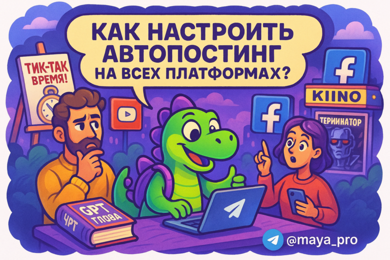 Автопостинг как искусство: как перенастроить свой digital-день с Make.com и не сойти с ума