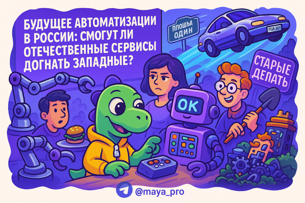 Будущее автоматизации в России: как Make.com может сделать вашу компанию лидером на рынке