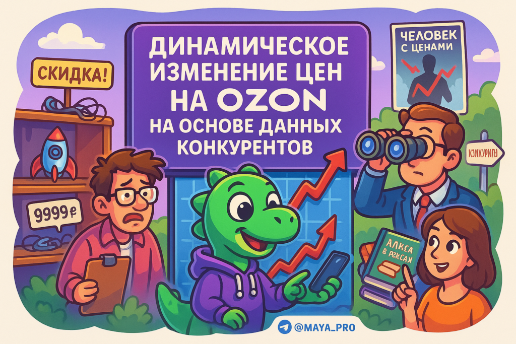Динамическое ценообразование на Ozon: как автоматизация с Make.com изменит вашу игру в e-commerce