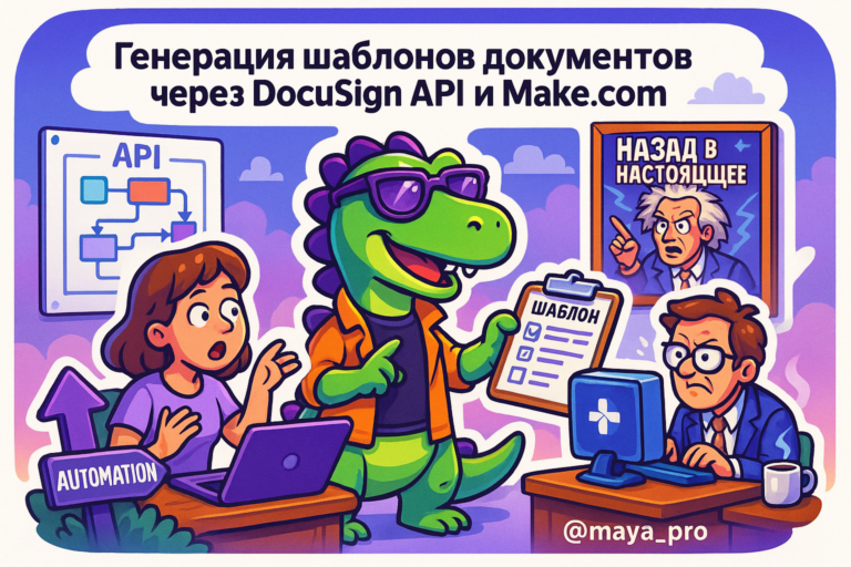 Генерация документов через DocuSign API и Make.com: как автоматизация может изменить ваш бизнес навсегда