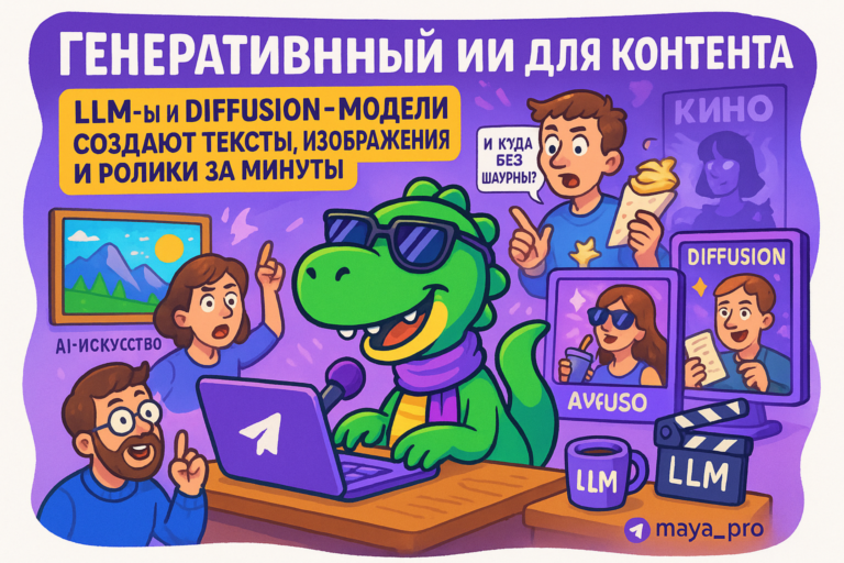 Генеративный ИИ: как создать контент за минуты и зажечь маркетинг 2025 года